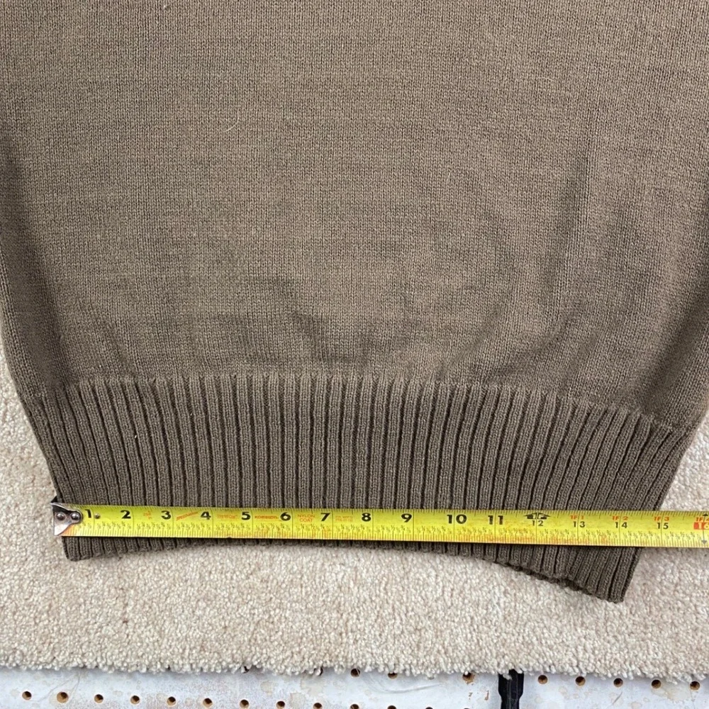 Garrison Collection Mens XL Olive Drab 5 Button Shawl Collar Military Sweater